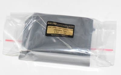 Duelund 2.7uf Black Series Copper VSF Speaker Capacitor