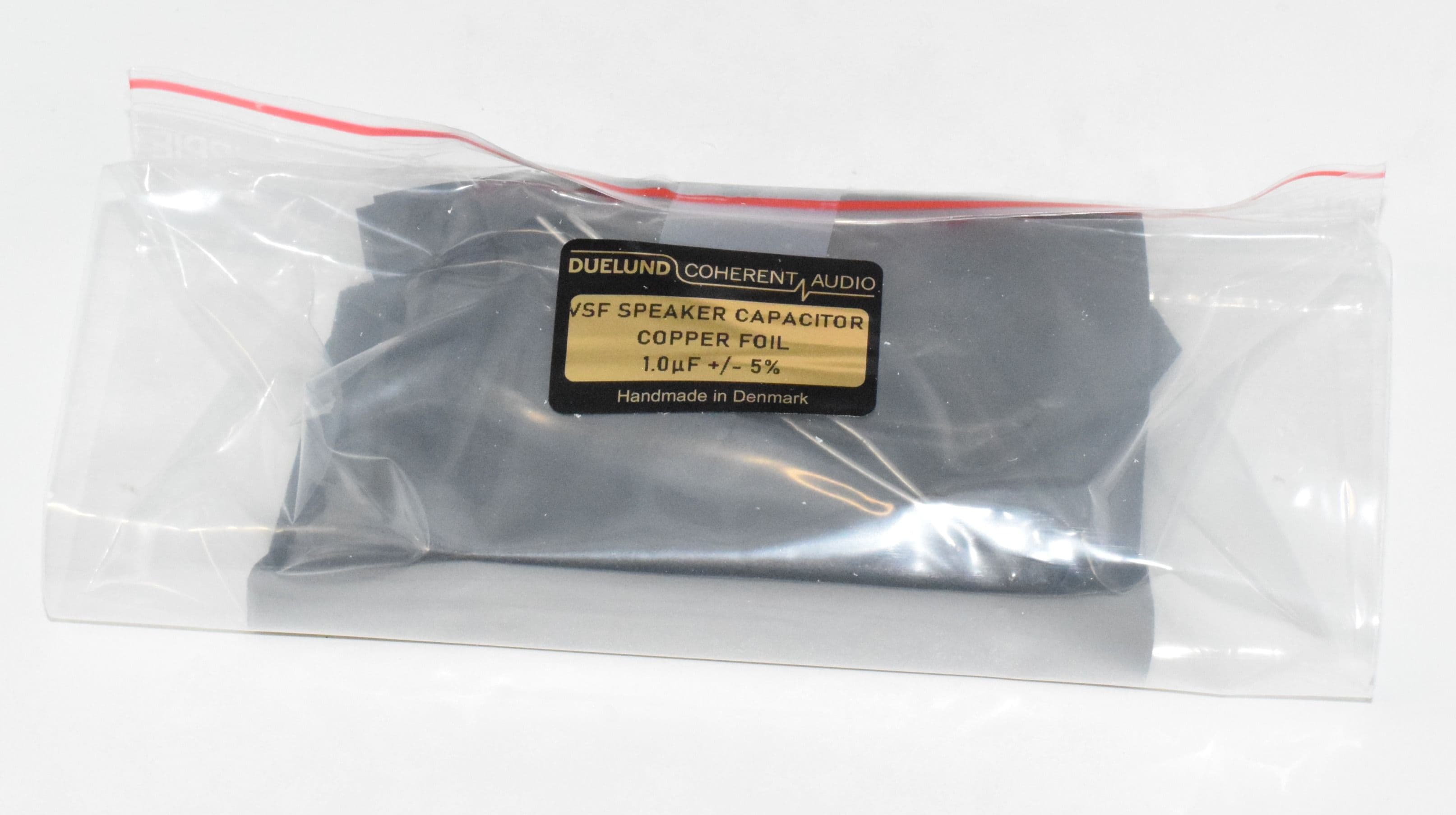 Duelund 1uf Black Series Copper Foil VSF Speaker Capacitor