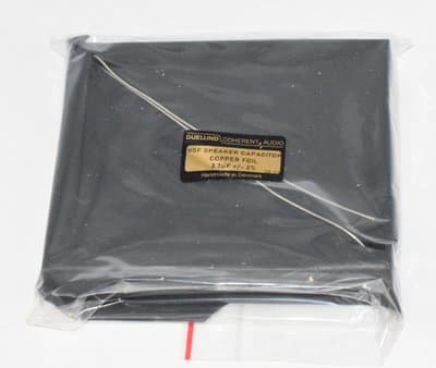 Duelund 3.3uf Black Series Copper Foil VSF Speaker Capacitor
