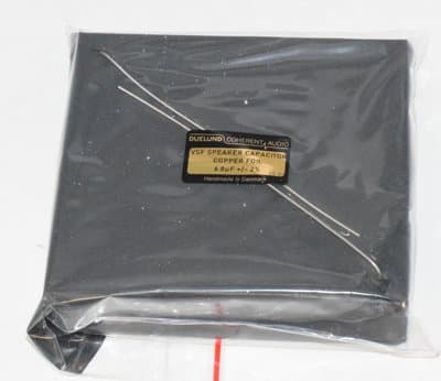 Duelund 6.8uf Black Series Copper Foil VSF Speaker Capacitor