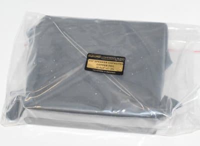 Duelund 10uf Black Series Copper Foil VSF Speaker Capacitor