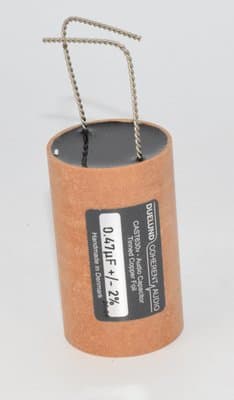 0.47uF CAST 630V Tinned Copper Foil Cu/Sn Audio Capacitor