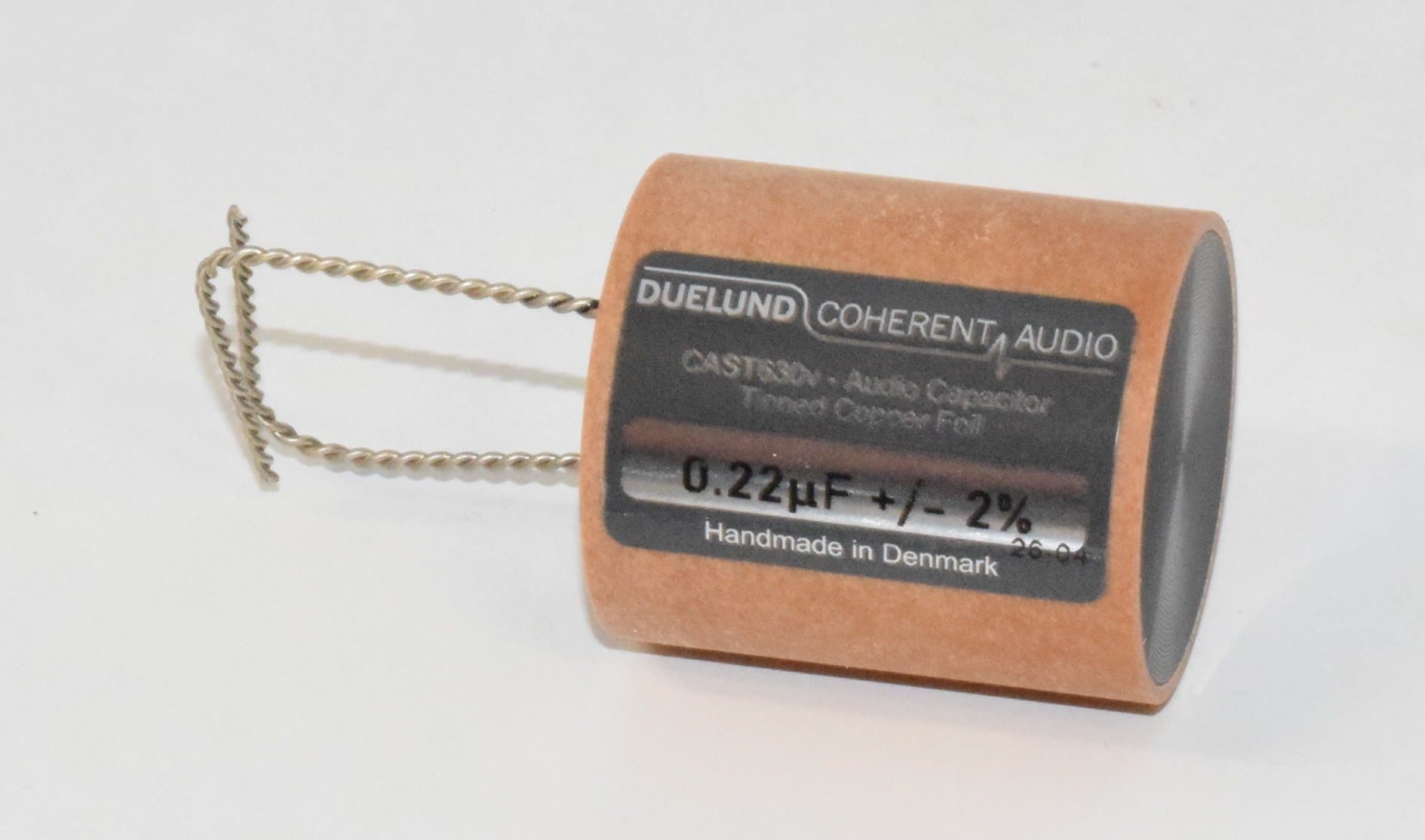 0.22uF CAST 630V Tinned Copper Foil Cu/Sn Audio Capacitor