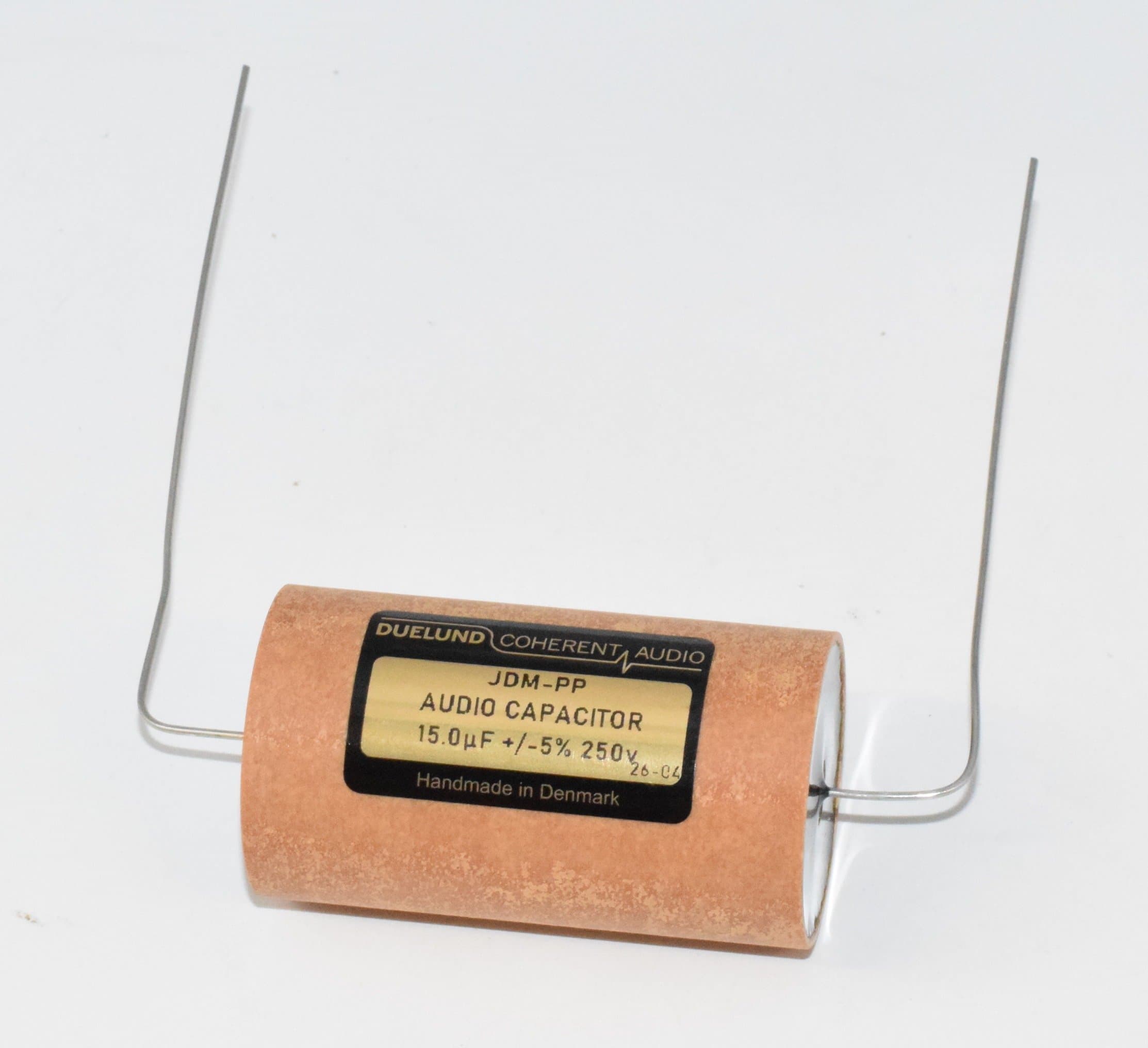 15uF Duelund 250VDC JDM PP Series Metalized Polypropylene Capacitor
