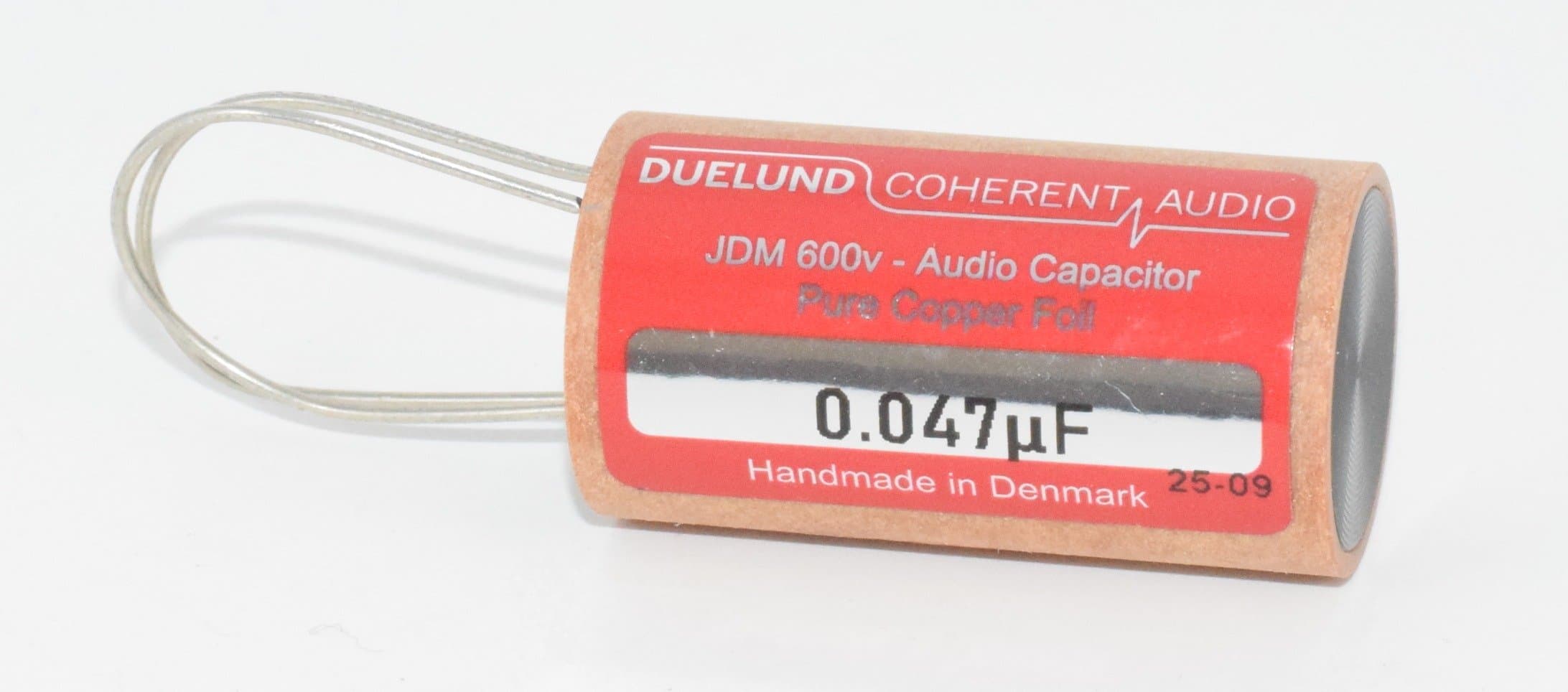 0.047uF Duelund JDM 600V Copper Foil Audio Capacitor