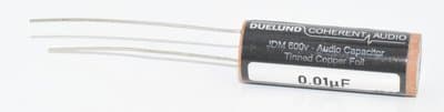 0.01uF Duelund JDM 600V Tinned Copper Foil Audio Capacitor