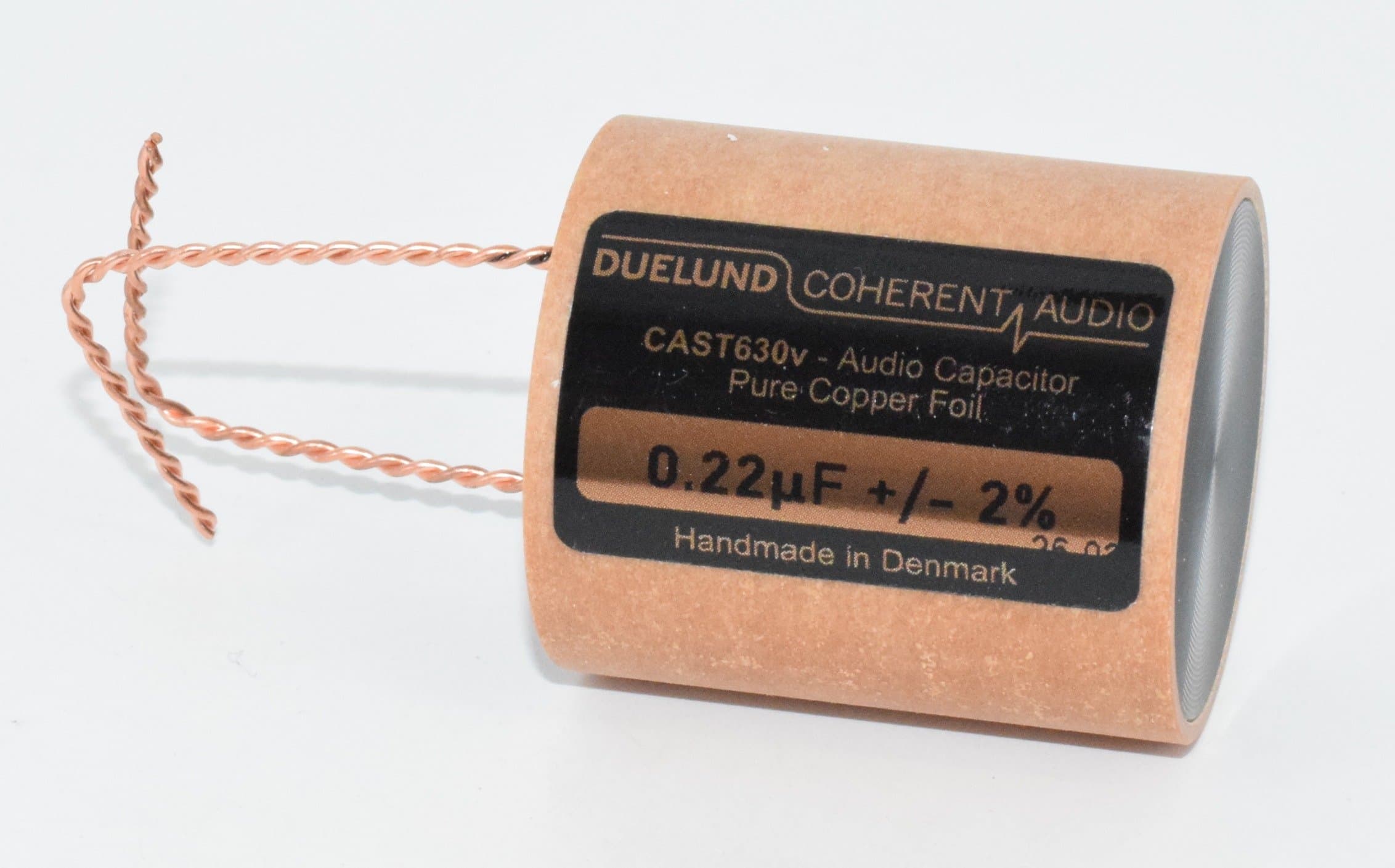0.22uF CAST 630V Pure Copper Foil Audio Capacitor