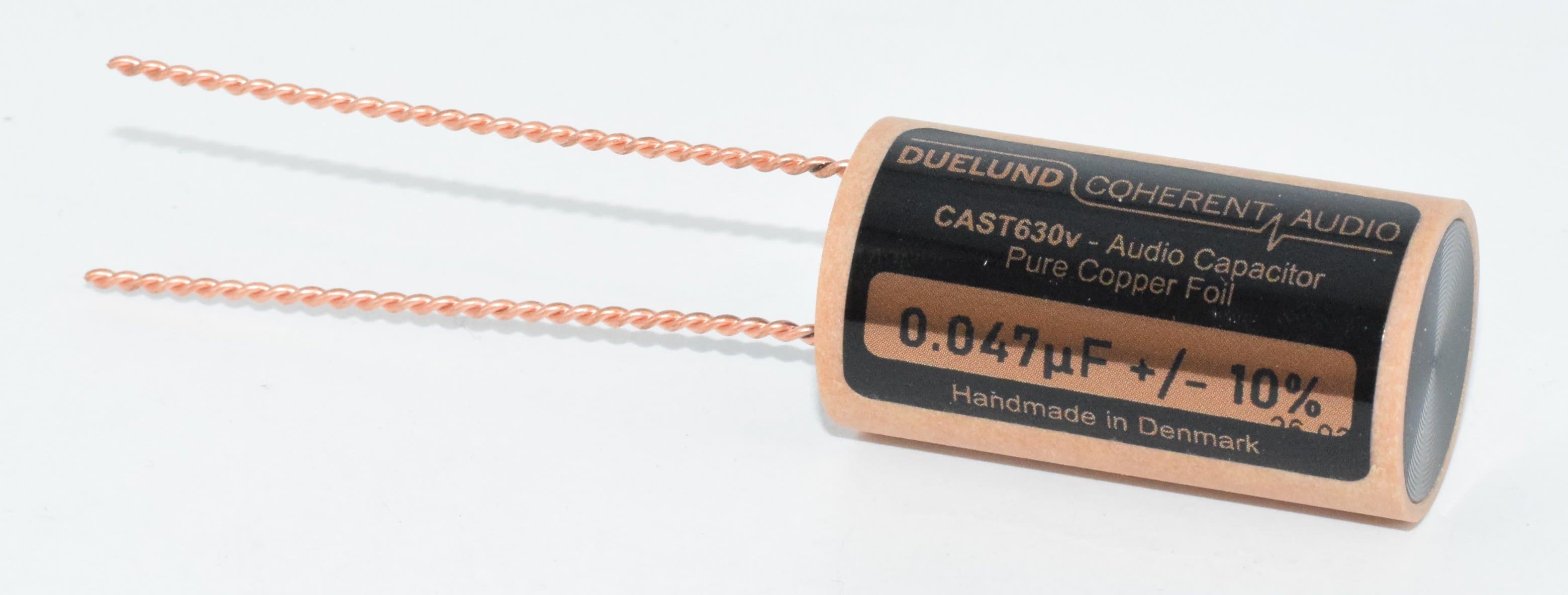 0.047uF CAST 630V Pure Copper Foil Audio Capacitor