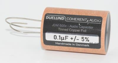 0.1uF Duelund JDM 600V Tinned Copper Foil Audio Capacitor
