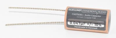 0.047uF Duelund CAST Tinned Copper Foil Audio Capacitor