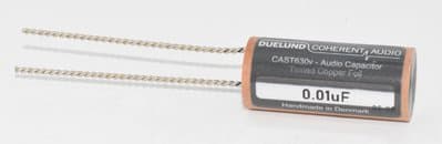 0.01uF Duelund CAST Tinned Copper Foil Audio Capacitor