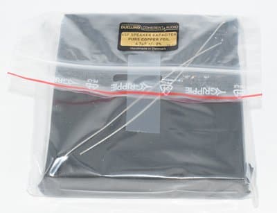 4.7uF Duelund Black Series Pure Copper Foil VSF Speaker Capacitor