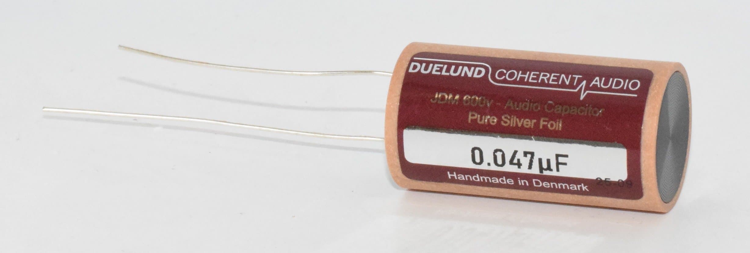 0.047uF Duelund JDM 600V Pure Silver Foil Audio Capacitor