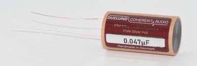 0.047uF Duelund JDM 600V Pure Silver Foil Audio Capacitor