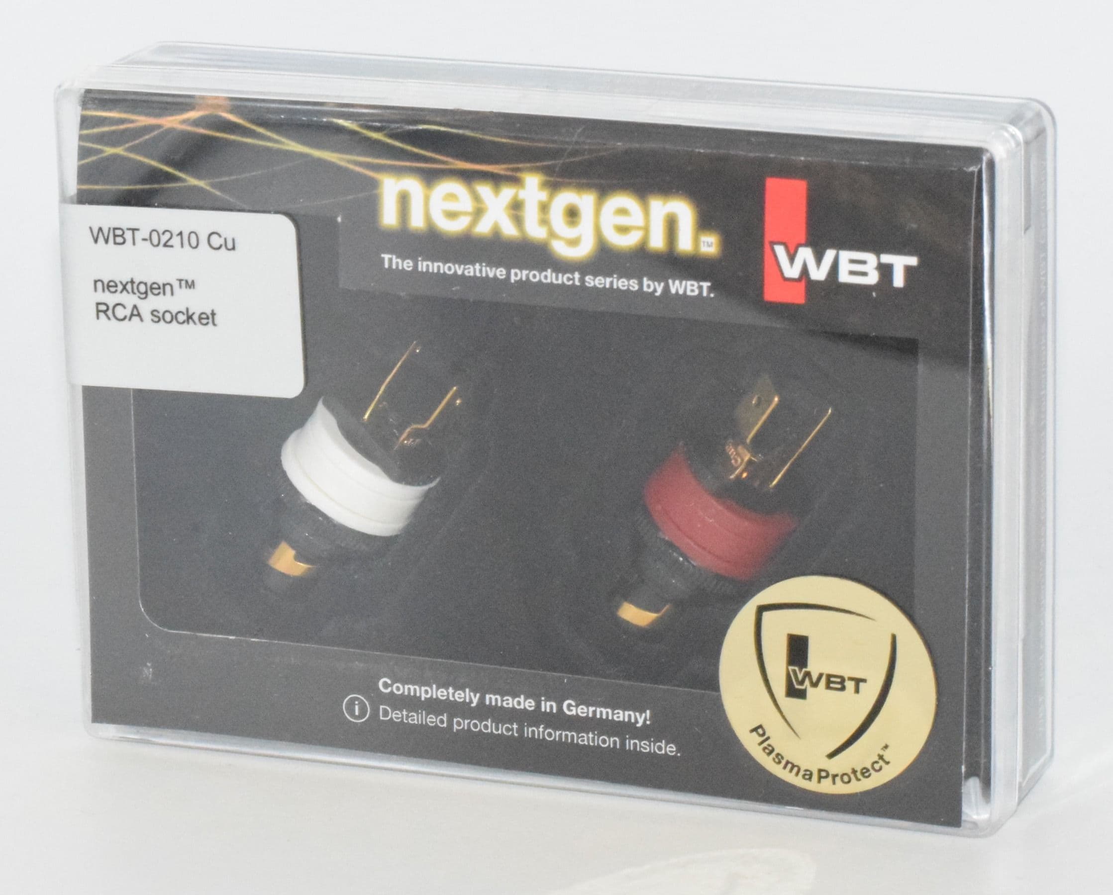 WBT nextgen RCA Socket WBT-0210 Copper (Cu) Stereo Pair