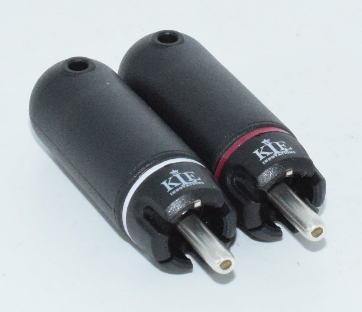 KLEI Silver RCA Plug Pair
